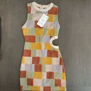 NEW Zara block dress